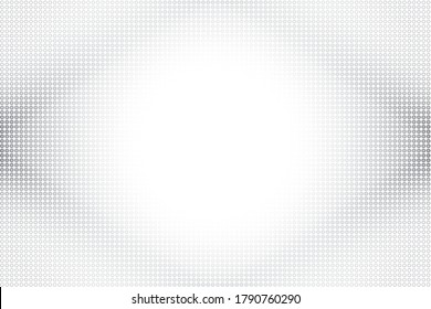 Resumen de fondo de color blanco y gris con efecto de semitono. Vector, ilustración.