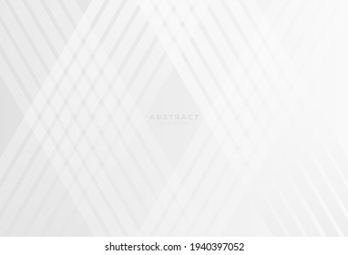 Abstract white and gray color background. texture with diagonal lines.Vector background can be used in cover, book, poster, template, banner. 