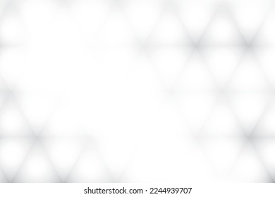 Abstract white and gray color background with geometric triangle shape. Vector illustration.