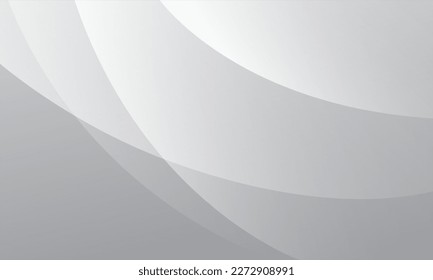 Abstract white and gray color background. Eps10 vector