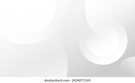 Abstract white and gray color background. Used to decorate advertisements, publications, Eps10 vector