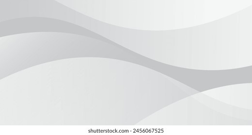 Abstrakter weißer und grauer Hintergrund. Vektorillustration