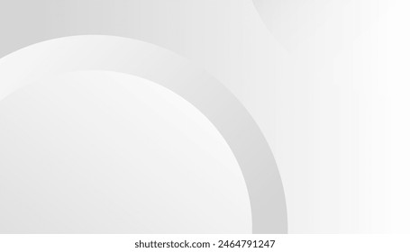 Abstract white and gray color background.  Can be used for posters, banners, web pages, headers, covers
