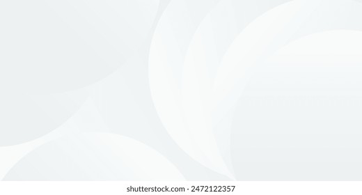 Abstract white and gray color background. Vector Illustration