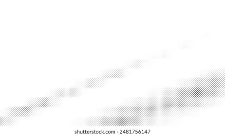 Abstract white and gray color background with halftone effect, dot pattern. Vector illustration.
