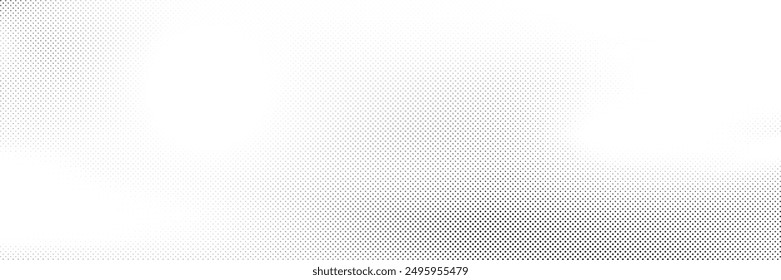 Abstractas fondo de color blanco y gris con efecto de semitono, patrón de puntos. Ilustración vectorial.