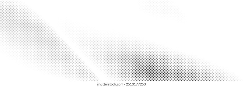 Abstract white and gray color background with halftone effect, dot pattern. Vector illustration.