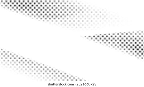 Fundo abstrato de cor branca e cinza com efeito de meio-tom, padrão de pontos. Ilustração vetorial.