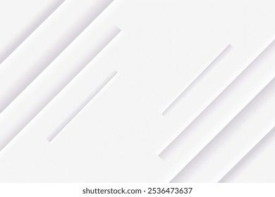 Linhas diagonais abstratas de fundo branco e cinza. Pode usar em fundos de site de poster de capa.