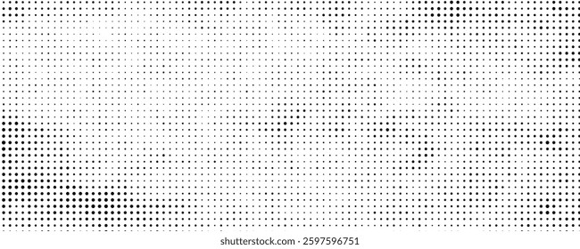 Abstract white and gray color background with halftone effect, dot pattern. Vector illustration.