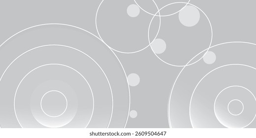 Abstract white and gray color background. Eps10 vector