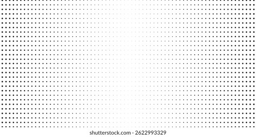 Abstract white and gray color background with halftone effect, dot pattern. Vector illustration.