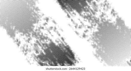 Abstract white and gray color background with halftone effect, dot pattern. Vector illustration