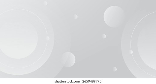 Abstract white and gray color background. Eps10 vector