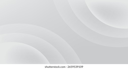 Abstract white and gray color background. Eps10 