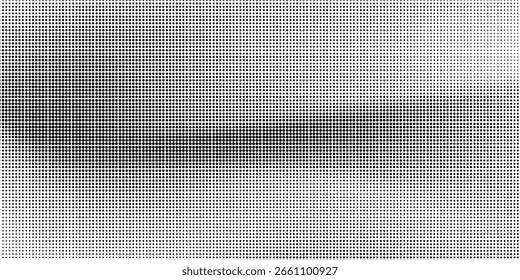 Abstrakter weißer und grauer Hintergrund mit Halbtoneffekt, Punktmuster. Vektorgrafik.