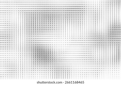 Abstract white and gray color background with halftone effect, dot pattern. Vector illustration.