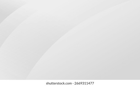 Abstract white and gray color background. can be used for banner, layout, annual report, web design. Eps10 vector
