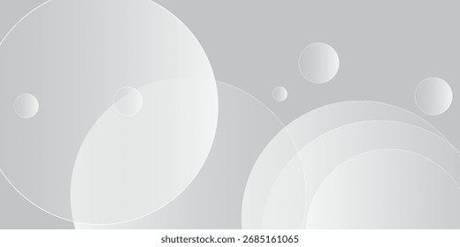 Abstract white and gray color background. Eps10 vector