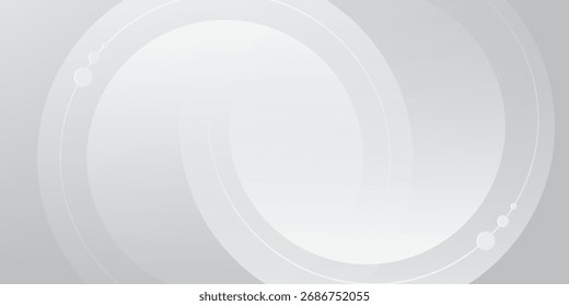 Abstract white and gray color background. Eps10 vector