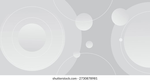 Abstract white and gray color background. Eps10 vector