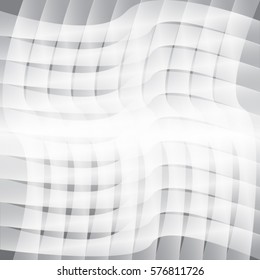 abstract white and gray color background with smooth lines,vector illustration