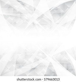 abstract white and gray color background with smooth lines,vector illustration
