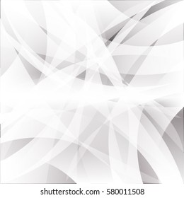 abstract white and gray color background with smooth lines,vector illustration