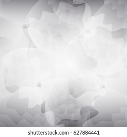 abstract white and gray color background with smooth lines Technology concept,vector illustration