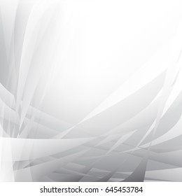 abstract white and gray color background with smooth lines Technology concept,vector illustration