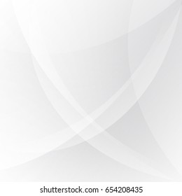 abstract white and gray color background with smooth lines Technology concept,vector illustration