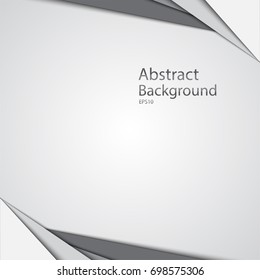 Abstract white and gray color Background. Technology modern ,for Business card, Web design,and other, with space for design, text input.

