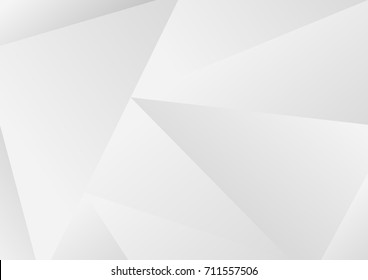Abstract white and gray color background design vector Illustration eps 10