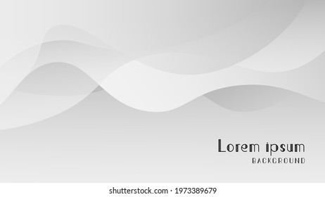 Abstract white and gray color background.Dynamic shapes composition.Abstract backgroun,Template for the design of a website landing page or background.Abstract white Background,textured effect,vector