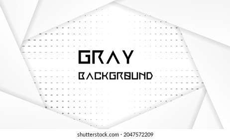 Abstract white and gray color background.Dynamic shapes composition.Abstract backgroun,Template for the design of a website landing page or background.Abstract white Background,textured effect,vector
