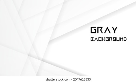 Abstrakter weißer und grauer Hintergrund.Dynamische Formen Zusammensetzung.Abstrakter Hintergrund,Vorlage für das Design einer Website-Landingpage oder Hintergrund.Abstrakter weißer Hintergrund,strukturierter Effekt,Vektorgrafik