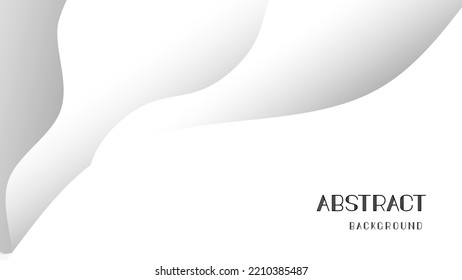 Abstract white and gray color background.Dynamic shapes composition.Abstract backgroun,Template for the design of a website landing page or background.Abstract white Background,textured effect,vector