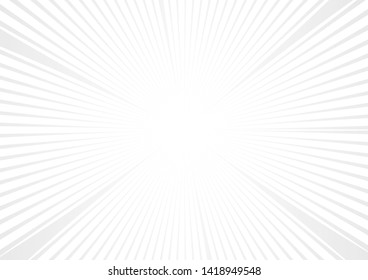 Abstract white and gray color background.Radial Stripes Abstract Background.vector Illustration.