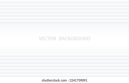 Abstrakter weißer und grauer Hintergrund.Textur mit Linien.Vektorhintergrund kann in Cover-Design, Buchdesign, Poster, CD-Cover, Flyer, Website-Hintergründen oder Werbung verwendet werden