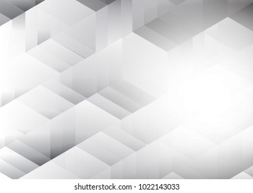Abstract white and gray color background,vector illustration with copy space for your business