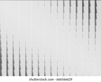 abstract white and gray color geometric texture, graphic background and vector Illustration, soft gray color gradient overlap paper sheets and oblique smooth surface background