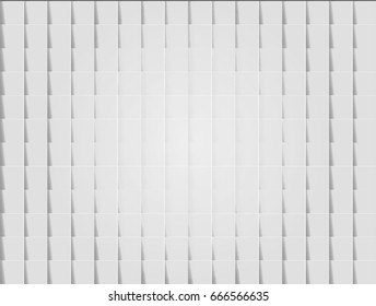 abstract white and gray color geometric texture, graphic background and vector Illustration, soft gray color gradient overlap paper sheets and circle smooth surface at center background