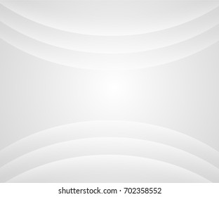 Abstract white and gray color geometric technology modern background.