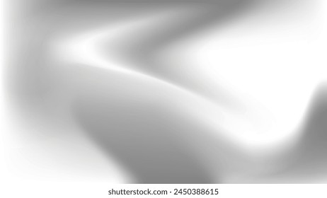 Abstract white and gray color gradient background. Vector illustration.