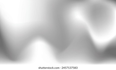 Abstract white and gray color gradient background. Vector illustration.