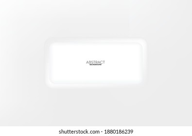 Abstract white and gray color mesh gradient background or wallpaper backdrop, banner website. Vector eps