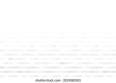 Abstract white and gray color, modern design background with geometric rectangle shape and halftone effect. Vector illustration.