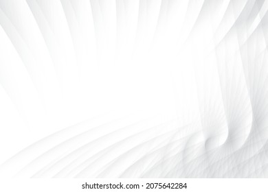 Abstract  white and gray color, modern design background with geometric shape. Vector illustration.