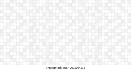 Abstract  white and gray color, modern design background with geometric square shape, mosaic, block pattern. Vector illustration.