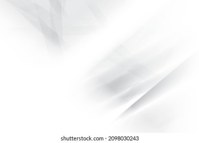 Color blanco y gris abstracto, fondo de diseño moderno con forma geométrica. Ilustración vectorial.
